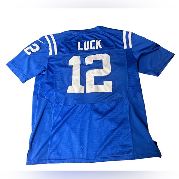 Nike On Field Indianapolis Colts Andrew‎ Luck 12 Jersey Sz 48 - Picture 2 of 6
